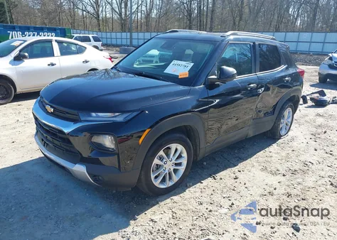 2022 Chevrolet Trailblazer Fwd Lt из США, поврежденный, VIN KL79MPSL2NB051567